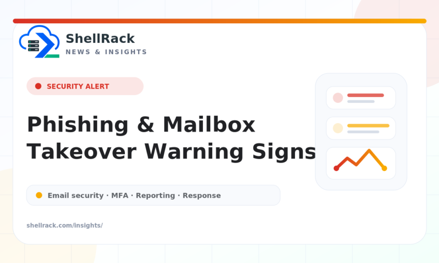 Phishing and Mailbox Takeover: Early Warning Signs Every Team Should Know